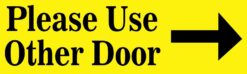other door sticker