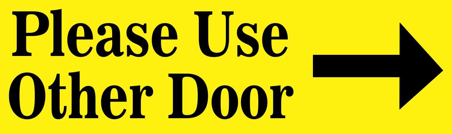 other door sticker
