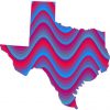 Swirl Pattern Texas Sticker