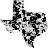 Floral Texas Sticker