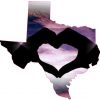 Heart Hands Texas Sticker