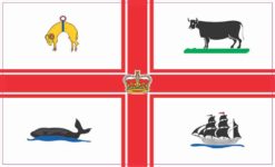 Melbourne Australia Flag Sticker