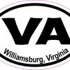 williamsburg virginia sticker