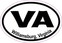 williamsburg virginia sticker