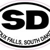 sioux falls south dakota sticker