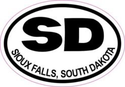 sioux falls south dakota sticker