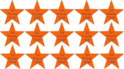 school star sticker