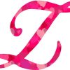 Z monogram sticker