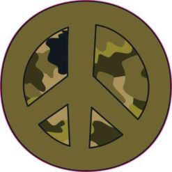 peace sign sticker