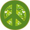 peace sign sticker
