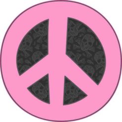 peace sign sticker