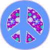 peace sign sticker