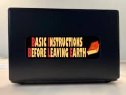 10in x 3in Black B.I.B.L.E Bible Bumper Sticker Vinyl Vehicle Religous Decal