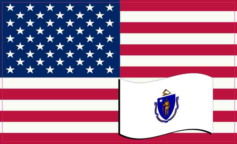 Massachusetts Flag