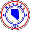 State Circle Nevada Sticker
