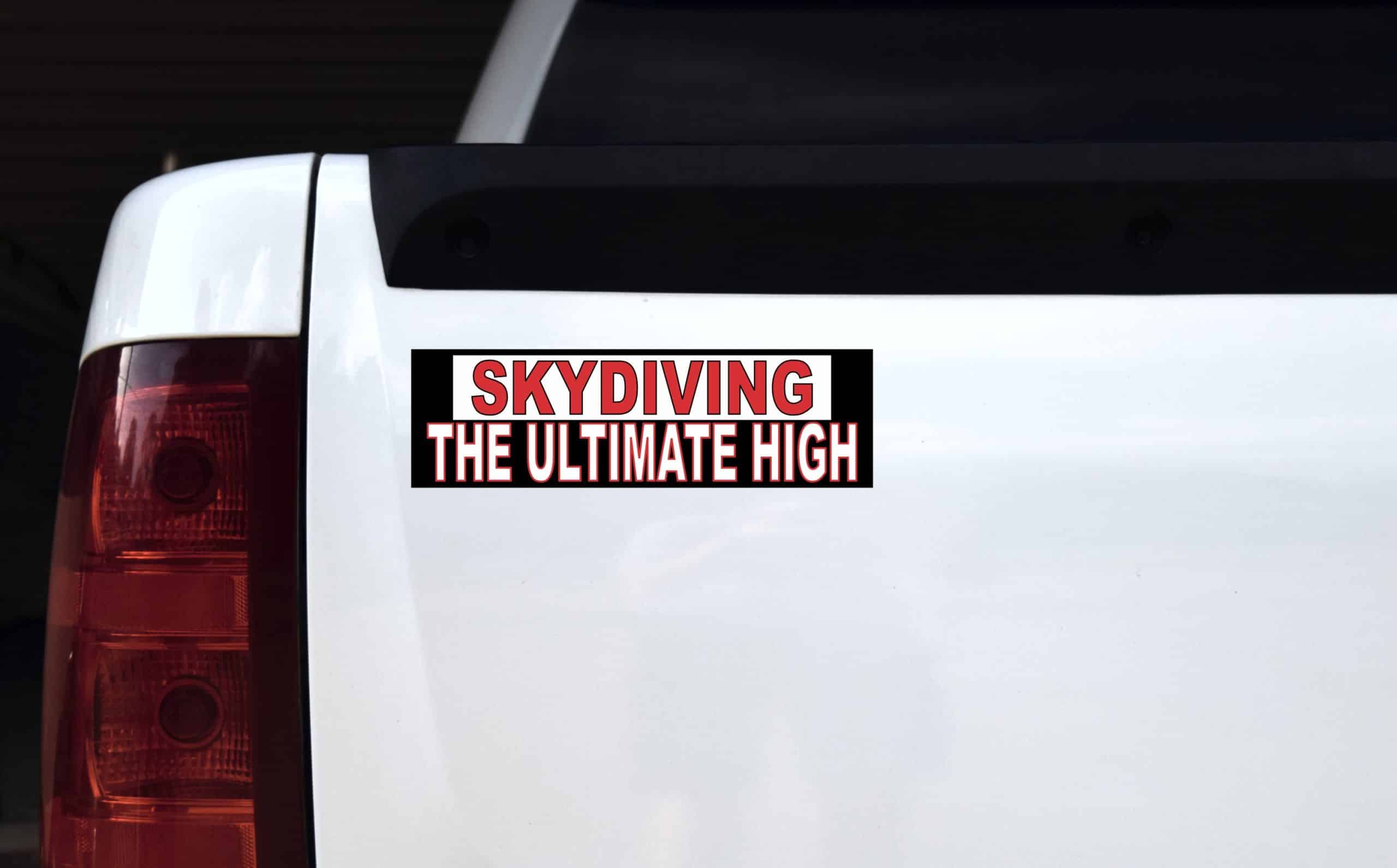 10in x 3in Skydiving Ultimate High Magnet Magnetic Vehicle Sports Magnets - Image 3