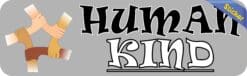 10in x 3in Human Kind Bumper Sticker Vinyl Car Decal Diversity Stickers