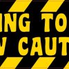 Learning to Drive Follow Cautiously Bumper Sticker