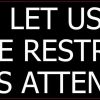 Restroom Needs Attention