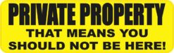 private property
