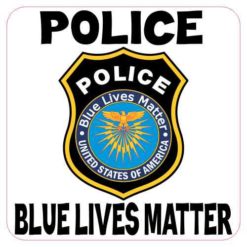 Blue Lives Matter Badge
