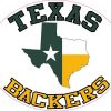 Texas Backers Sticker