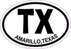 Amarillo Texas Sticker