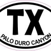 Palo Duro Canyon Texas Sticker