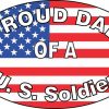 Proud Dad of a U.S. Soldier Sticker