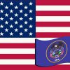 Utah flag sticker
