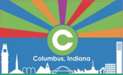 Columbus Indiana Flag