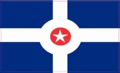 Indianapolis Indiana Flag