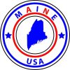 Maine sticker