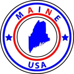Maine sticker