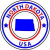 north dakota sticker