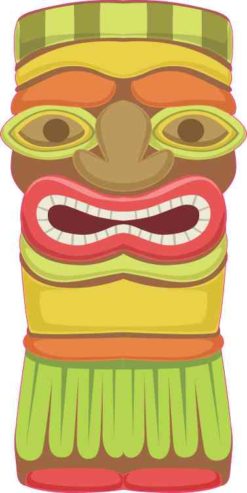 Tiki Sticker