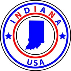Indiana sticker