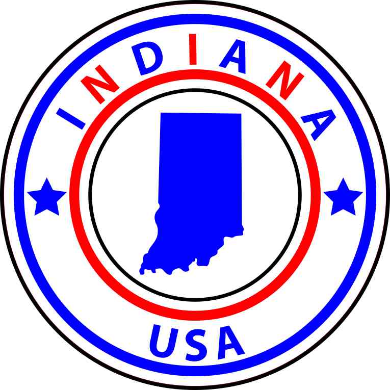 Indiana sticker