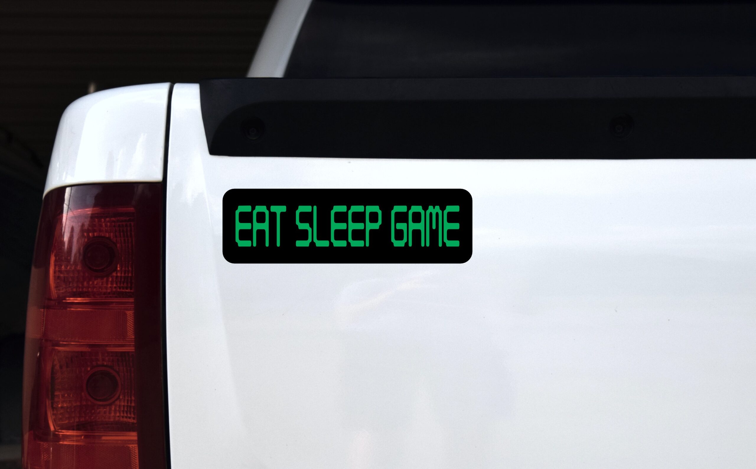 10in x 3in Eat Sleep Game Magnet Magnetic Car Truck Bumper Hobby Magnet