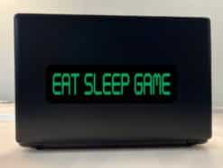 10in x 3in Eat Sleep Game Bumper Sticker Vinyl Vehicle Hobby Decal Stickers