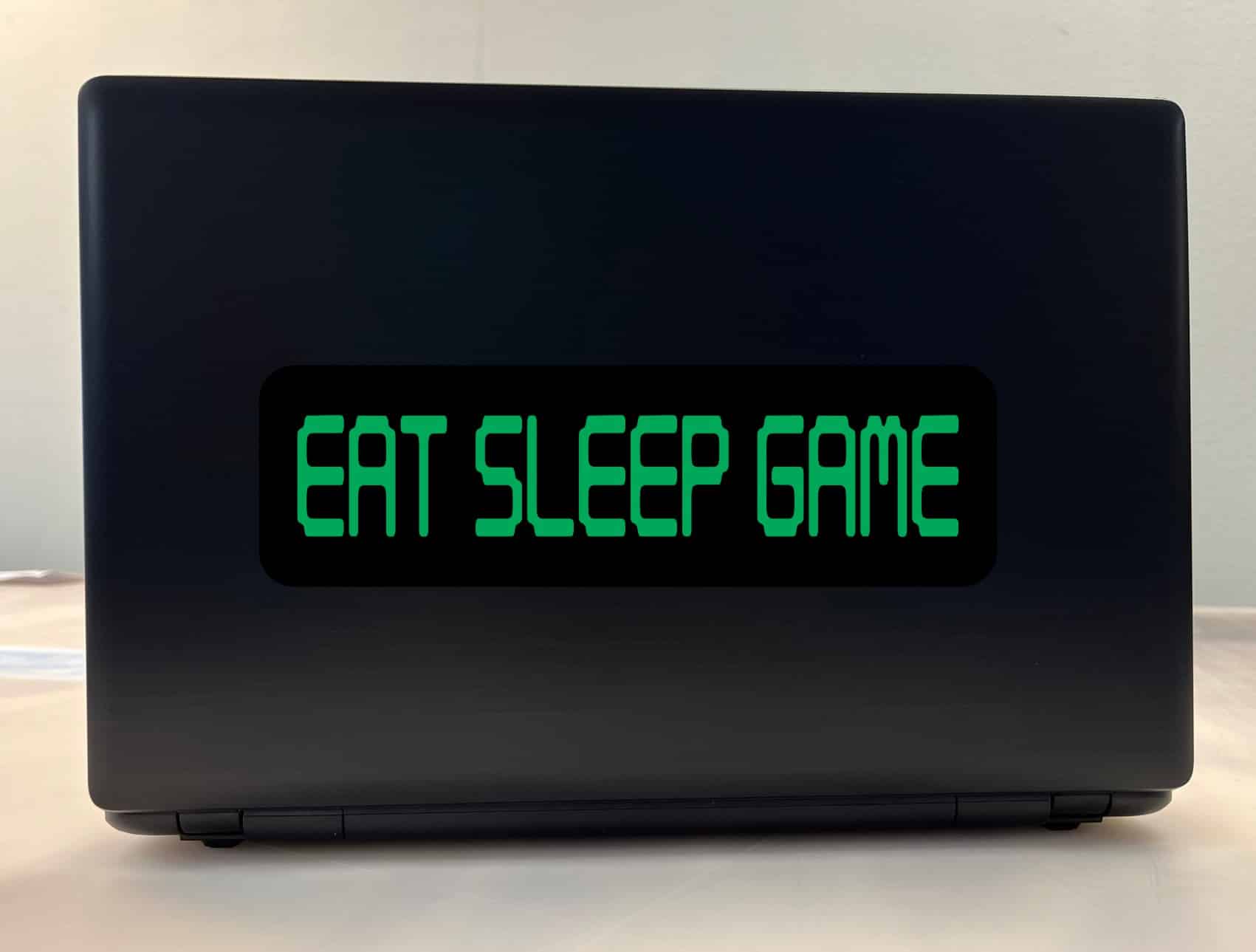 10in x 3in Eat Sleep Game Bumper Sticker Vinyl Vehicle Hobby Decal Stickers