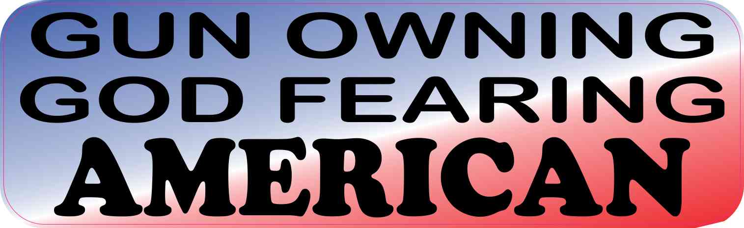 american bumper sticker