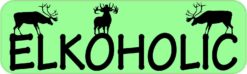 Elkoholic Elk Magnet