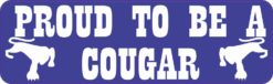 cougar bumper sticker