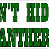 panther pride bumper sticker