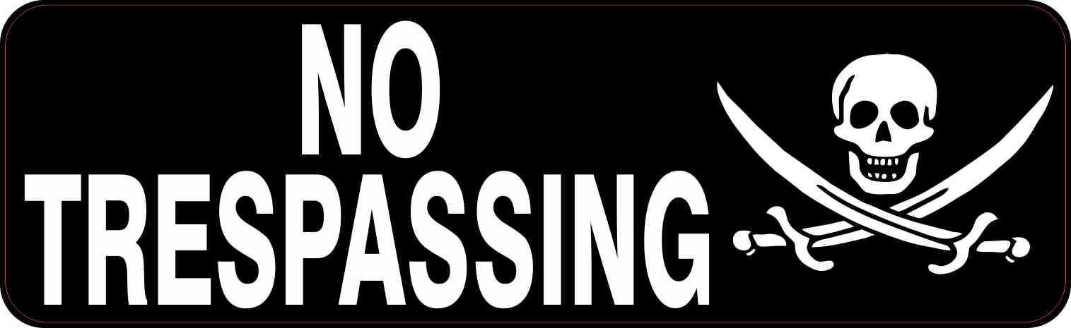 trespassing