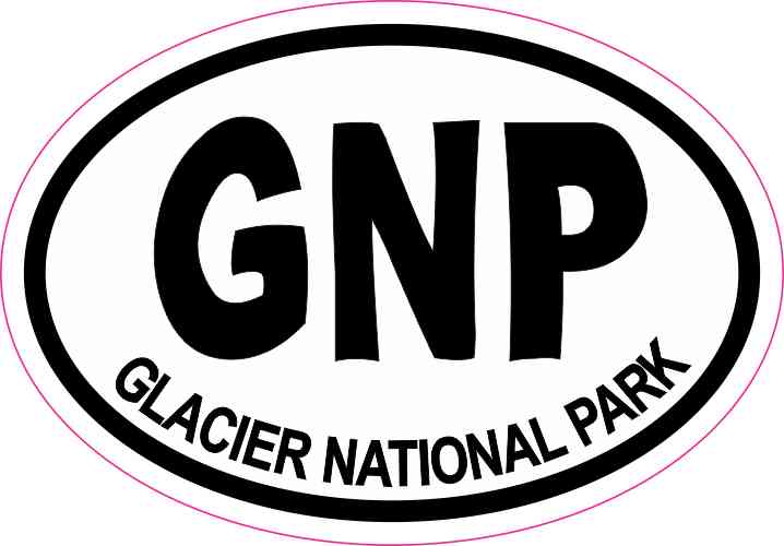 Glacier National Park sticker