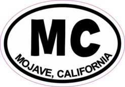 Mojave California sticker