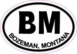bozeman Montana sticker