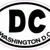 Oval DC Washington D.C. Sticker